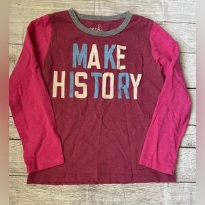 Peek “Make History” Long Sleeve Tee Size 2XL(12)